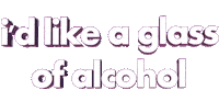 pink drinking Sticker by AnimatedText