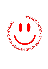 Happy Mood Sticker by HYERES COLLECTION