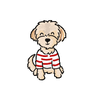 Cute Dog Sticker
