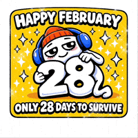 28 Days Sticker GIF