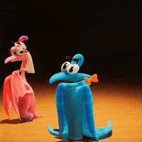 Awkward Look At Me GIF by Claynosaurz