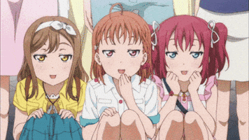 Love Live Sunshine Giggle GIF