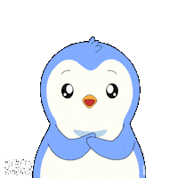 Lets Go Sticker by Pudgy Penguins