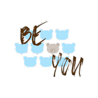 Inspiration Be You Sticker by Bear Balloons