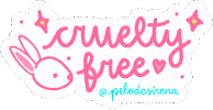 pelodesirenacl skincare crueltyfree veganbeauty pelodesirena Sticker