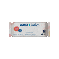 Wipes Toallitas Sticker by Aqua Baby