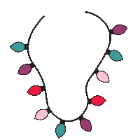 Christmas Lights Sticker by Content Factory