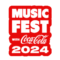 musicfestwithcoca-cola armenia music fest music festi with coca-cola Sticker