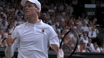 Jannik Sinner GIF by Wimbledon