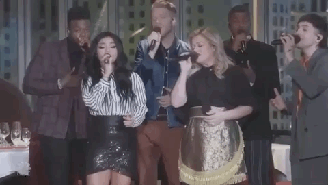 pentatonix a not so silent night GIF by NBC