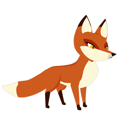Sleepy Cartoon Fox Sticker by Puffin Rock