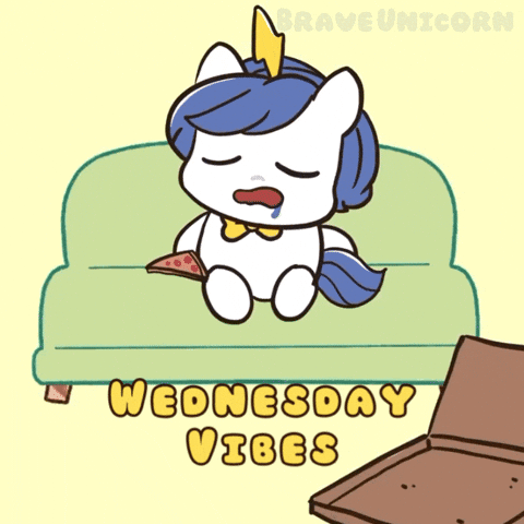 Tired Wednesday GIF by Brave Unicorn