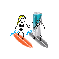 silberpfeilenergydrink energydrink sugarfree water melon silberpfeil Sticker