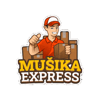 Kurir Musika Sticker by Crnogorski Dizajn
