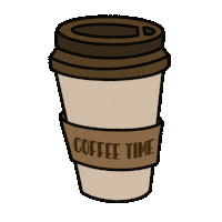 Coffee Time Sticker