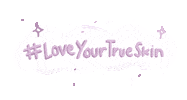 Skin Care Sparkle Sticker by True To Skin