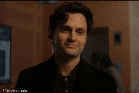 Joe Penn Badgely GIF