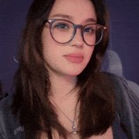 Staring Cute Girl GIF