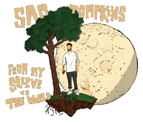 Sam Tompkins Sticker by Island Records UK