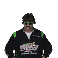 Point Up Sticker by Interstate Batteries