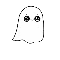 Halloween Ghost Sticker