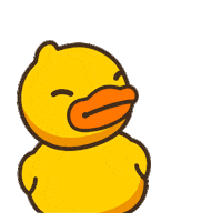 Happy Sticker by B.Duck