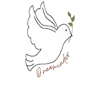 Bird Dove Sticker by Dreaminder