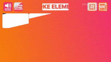 Title visual elements graphics pack series animation