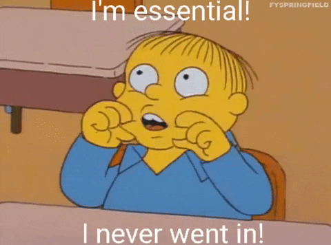 sparkuri ralph wiggum im essential i never went in GIF