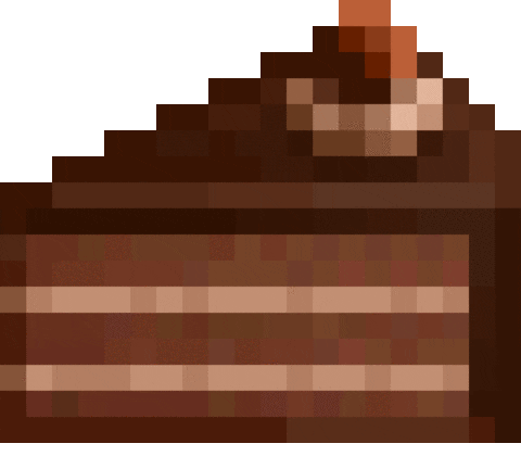 Cake 8Bit Sticker
