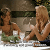 not going to happen lisa kudrow GIF
