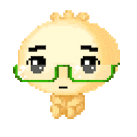 Pixel Spring Sticker by bibigo.kr
