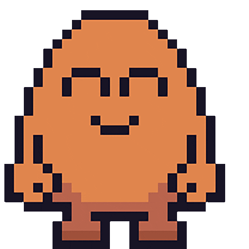 memelandby9gag giphyupload happy walk potatoz Sticker