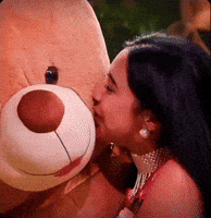 Teddy Bear Kiss GIF