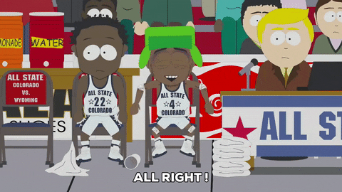 warm up basketball GIF by South Park 
