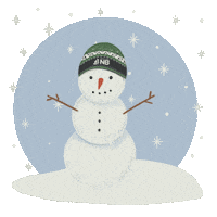 New Brunswick Snow Sticker by destinationnb