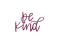 milkandhoneymade nice kind be kind be nice Sticker