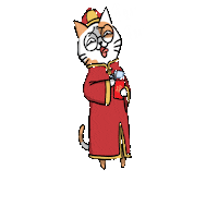 新年快樂 恭喜發財 Sticker