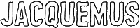 jacquemus logo jacquemus Sticker