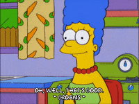 sarcastic marge simpson GIF