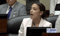 c-span alexandria ocasio cortez GIF