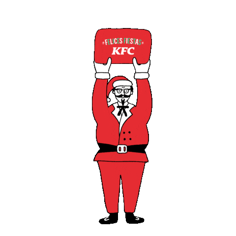 Christmas Dinner Mega Navidad Sticker by KFC LA&C