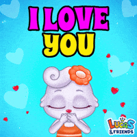 I Love You Hearts GIF by Lucas and Friends by RV AppStudios