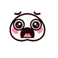 Shocked Cry Sticker