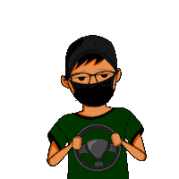 Glasses Mask Sticker