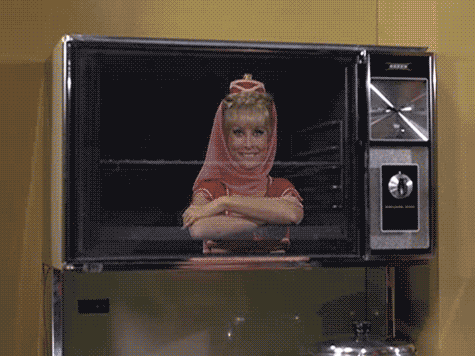 exploding i dream of jeannie GIF
