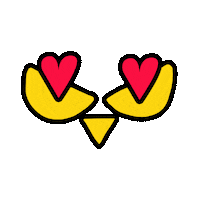 eyes love Sticker by GUARANA