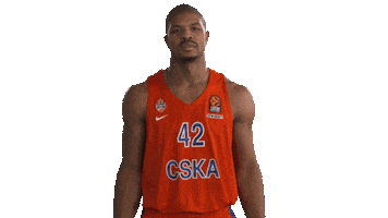 cska moscow basketball Sticker by EuroLeague