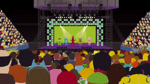 concert dancing GIF by South Park 