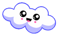 Cloud Nuvem Sticker by Bel Diniz